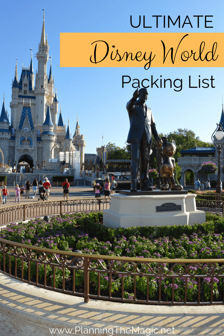 Ultimate Disney Packing List