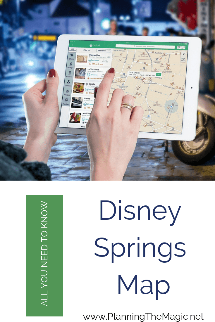 disney springs map