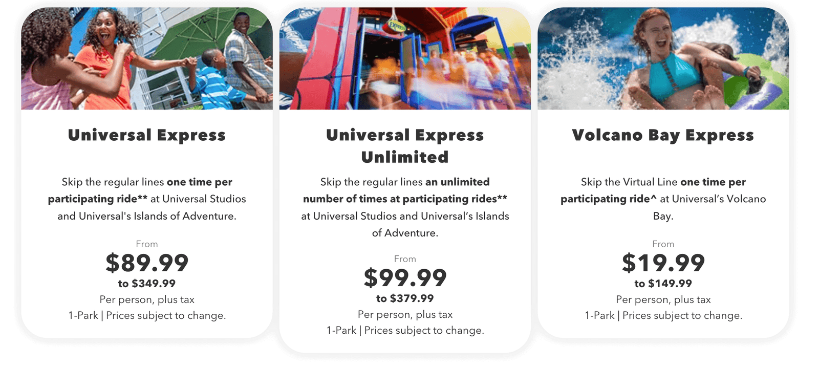 express pass universal
