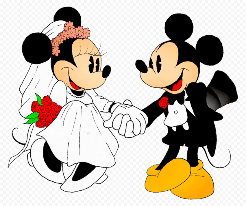mickey and minnie mouse
