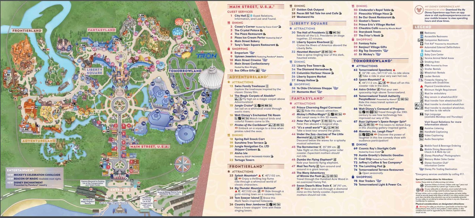Magic Kingdom Map 2024 Planning The Magic