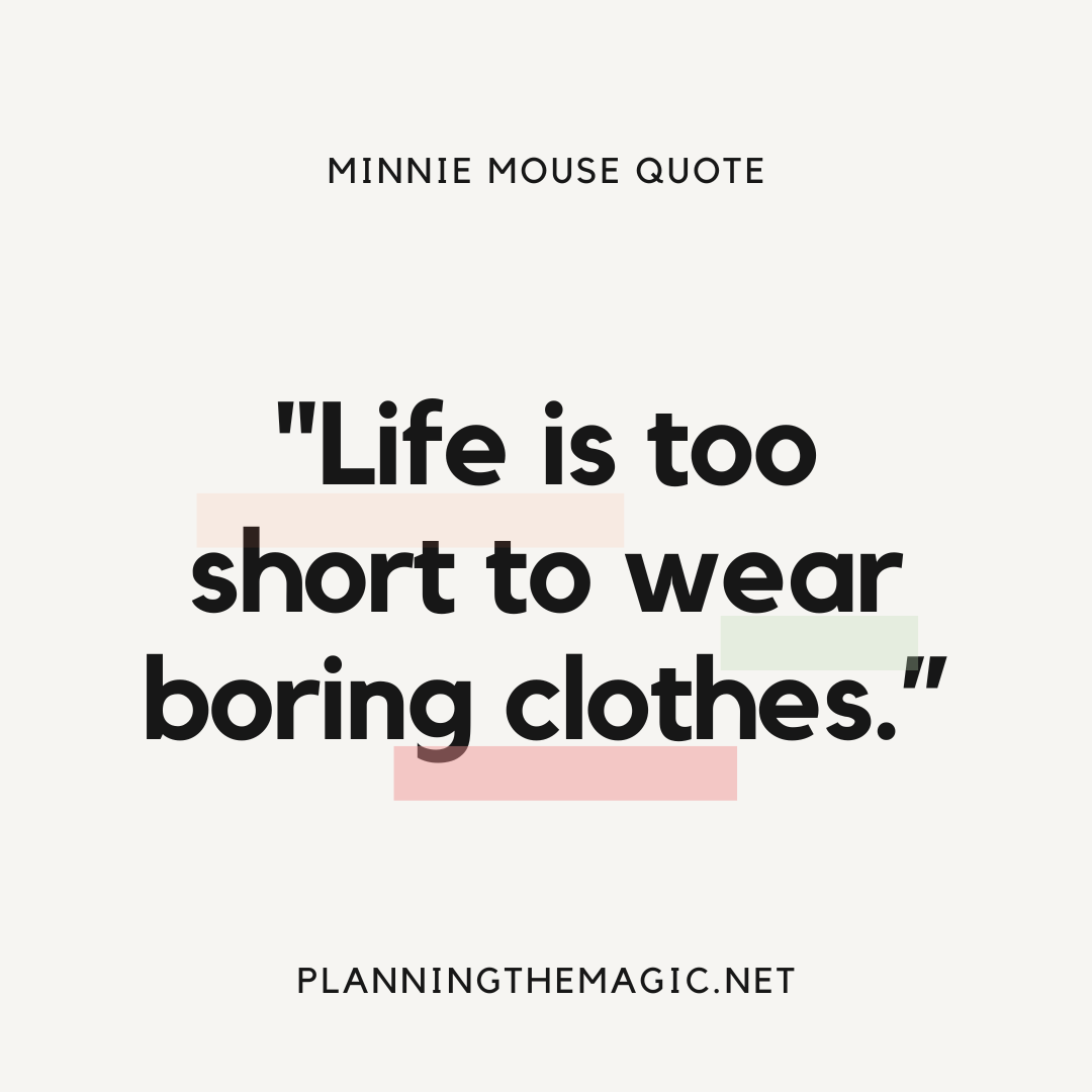 minnie mouse quotes